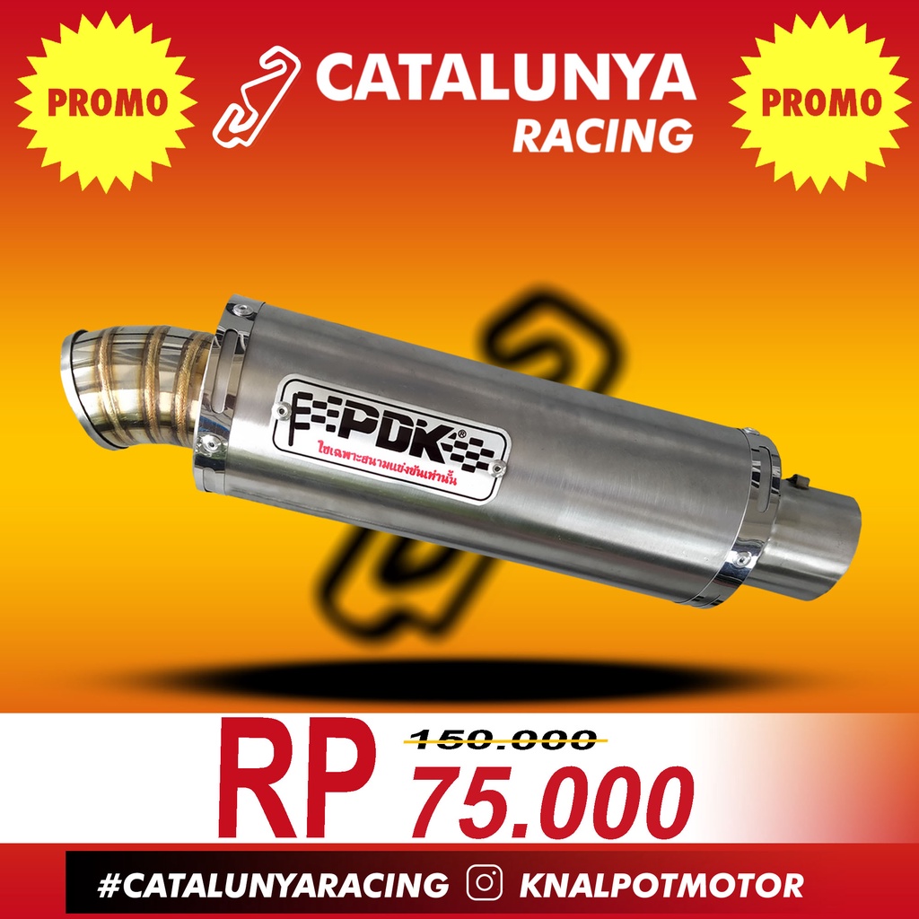 CUCI GUDANG Knalpot Racing Motor PDK !!! Habisin STOK GUDANG !!! Stok Terbatas !!!-3