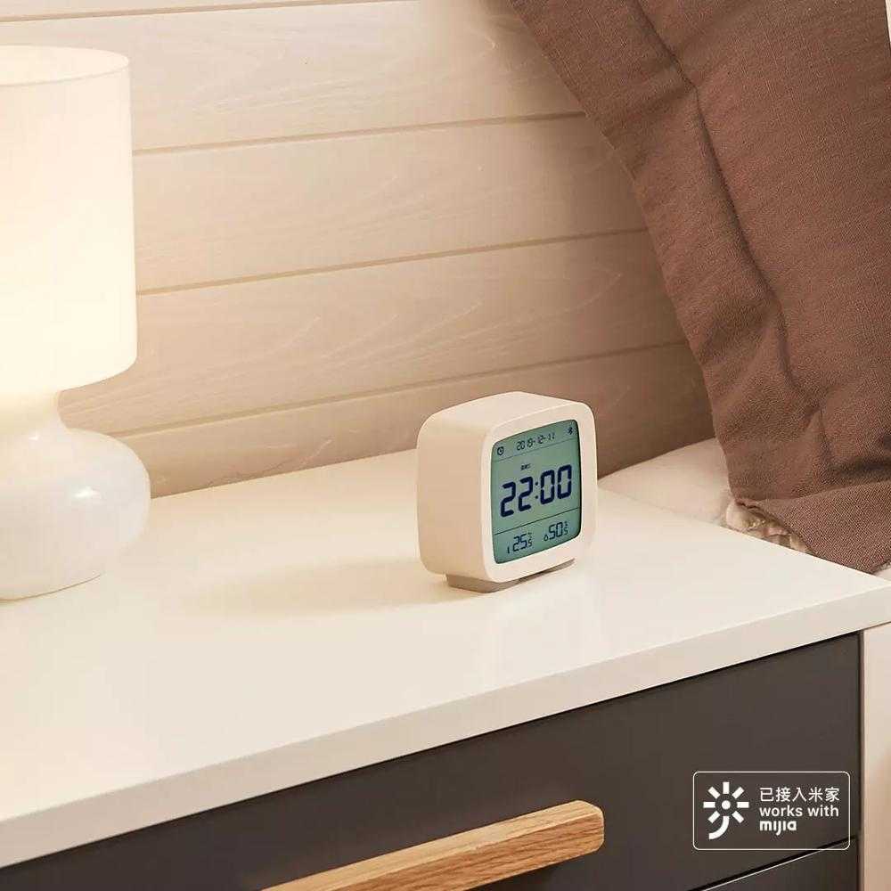 Qingping Jam Meja Smart Alarm Clock Temperature Bluetooth - CGD1