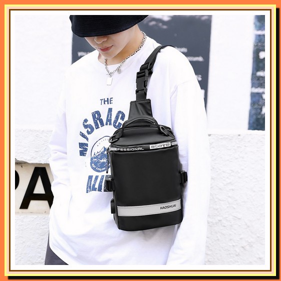 Tas Pinggang Pria Waistbag Pria Motif Tentara Army Loreng Tas Selempan New Trm Pro - Sling Bag Tas