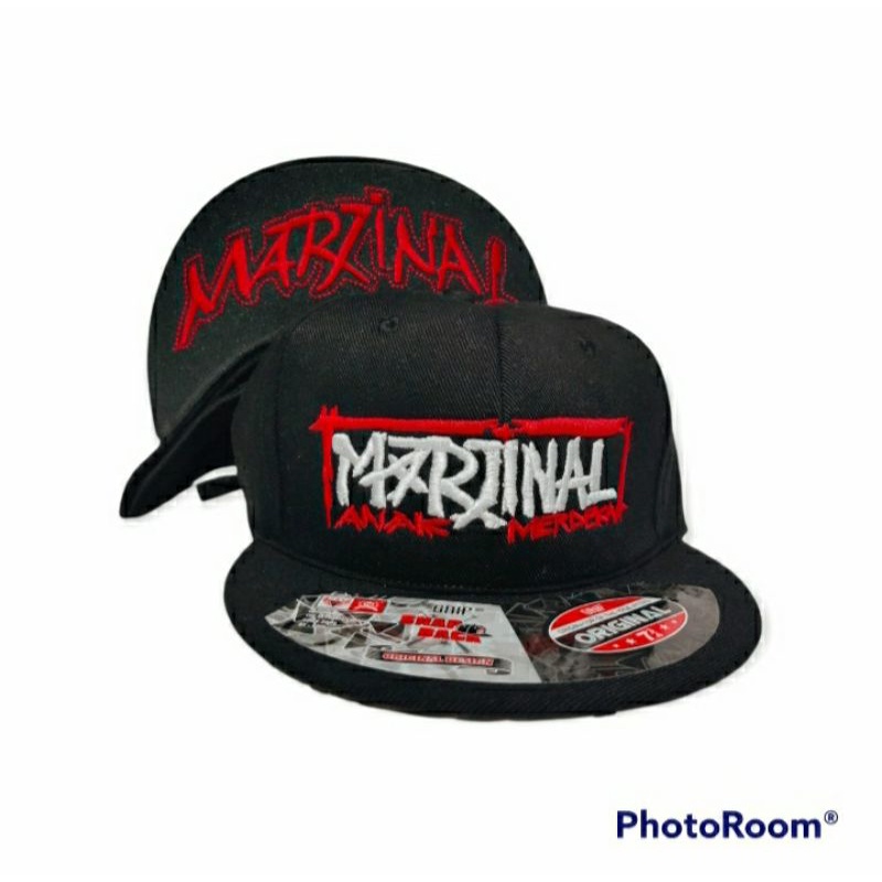 (BISA COD) TOPI SNAPBACK MARJINAL