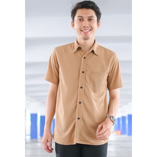 (COD) KEMEJA POLOS PRIA / KEMEJA POLOS PIQUE / KEMEJA CASUAL SLIMPIT / KEMEJA POLOS PRIA / KEMEJA PIQUE PREMIUM