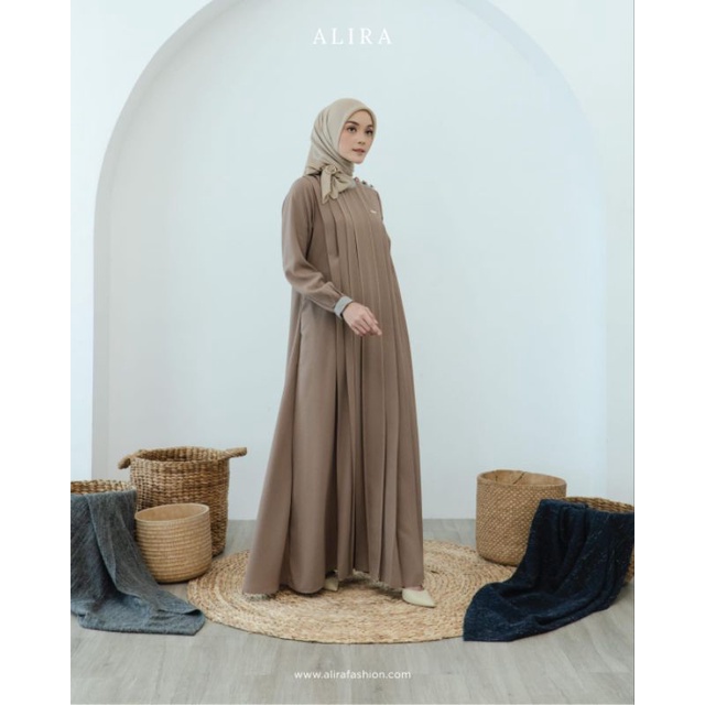 SADIYA DRESS BY ALIRA FASHION GAMIS TERBARU ABAYA ORIGINAL