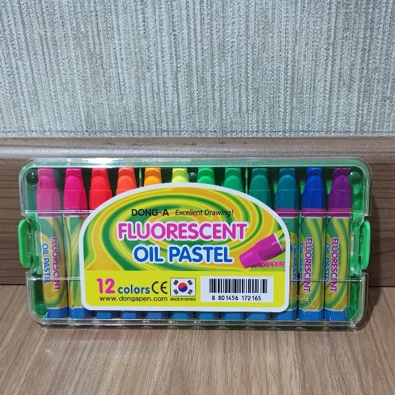 

RB Oil Pastel / Crayon Donga 12 Warna Fluorescent / Korea