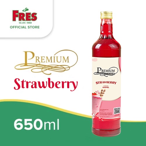 

Sirup Premium Strawberry 650ml