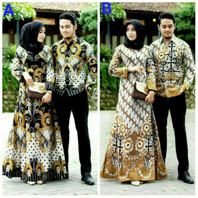 COUPLE GAMIS KEMEJA