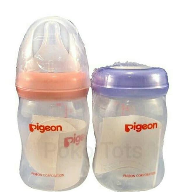 ✷49✪ BOTOL SUSU PIGEON PERISTALTIC WIDE NECK 160ML / BOTOL SUSU NEWBORN