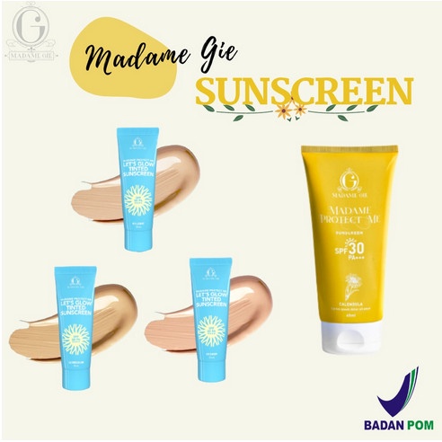 ❄️MATCHA❄️ [ MADAME GIE ] MADAME PROTECT ME SUNSCREEN SPF 30 / SUNBLOCK MADAME GIE