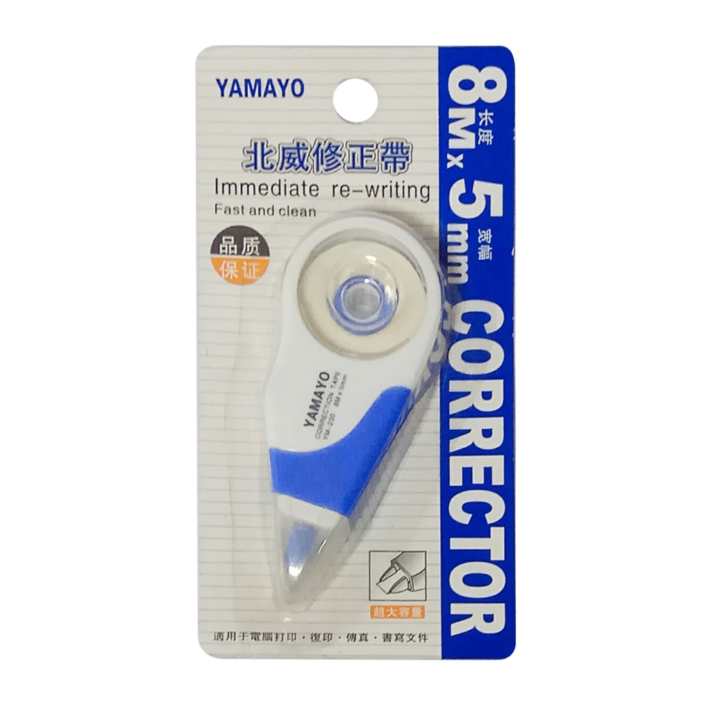 

Tip Ex Kertas Correction Tape Pita Koreksi 8m x 5mm YAMAYO