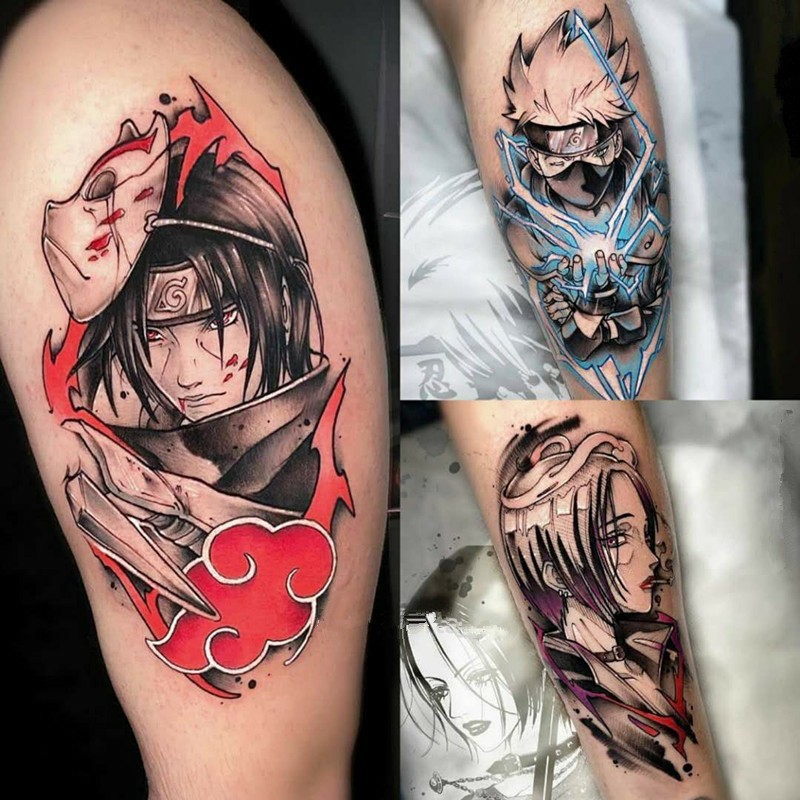 41+ Naruto Manga Panel Tattoo Gif