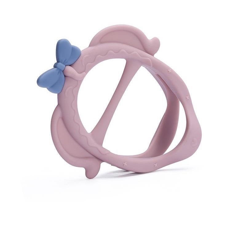 Leleoncare Teether Bayi / Teether Premium /Teether Gelang / Gigitan Bayi Bentuk Gelang-Random
