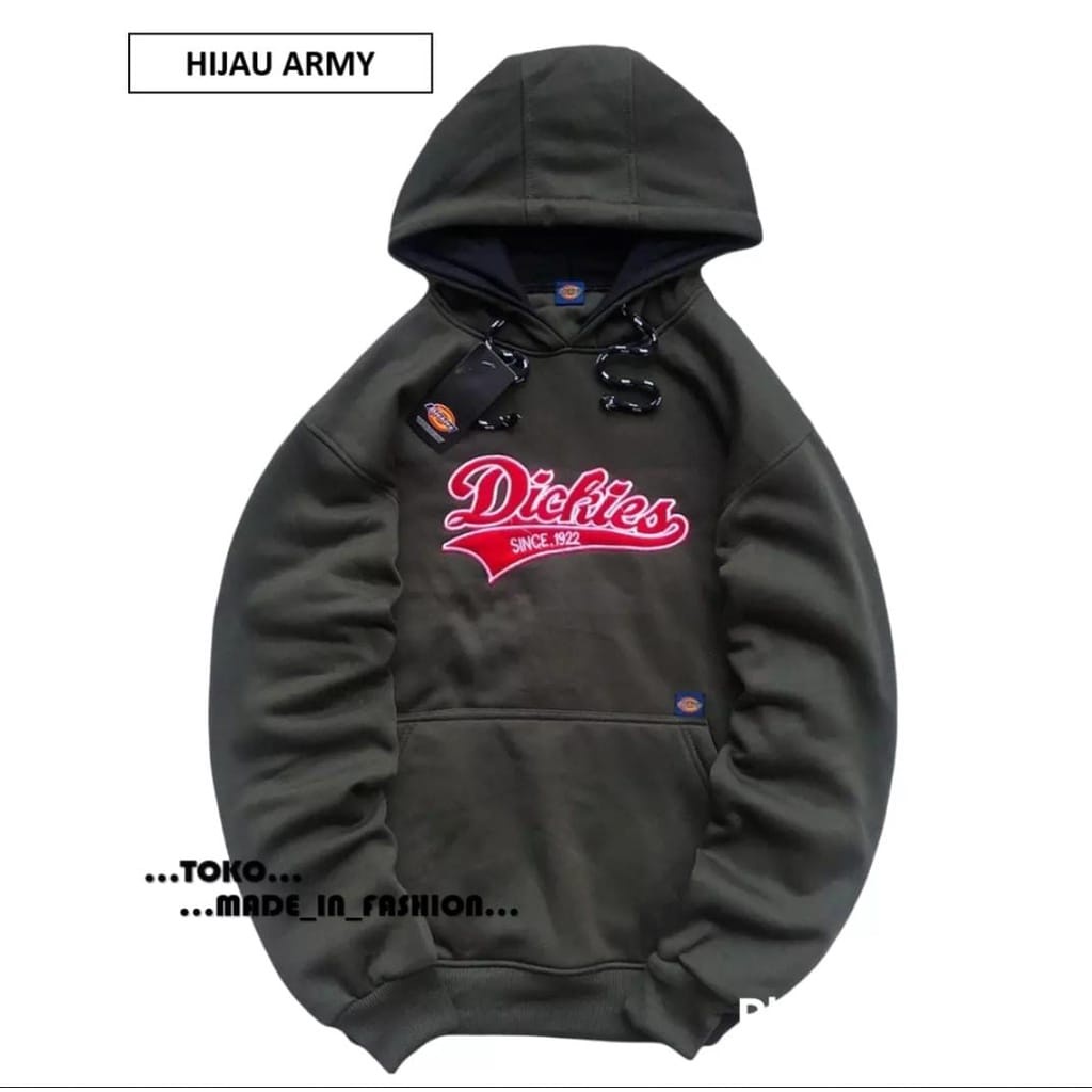 COD - Sweater Hoodie Dickies Original Distro Untuk Pria Dan Wanita Bahan Tebal