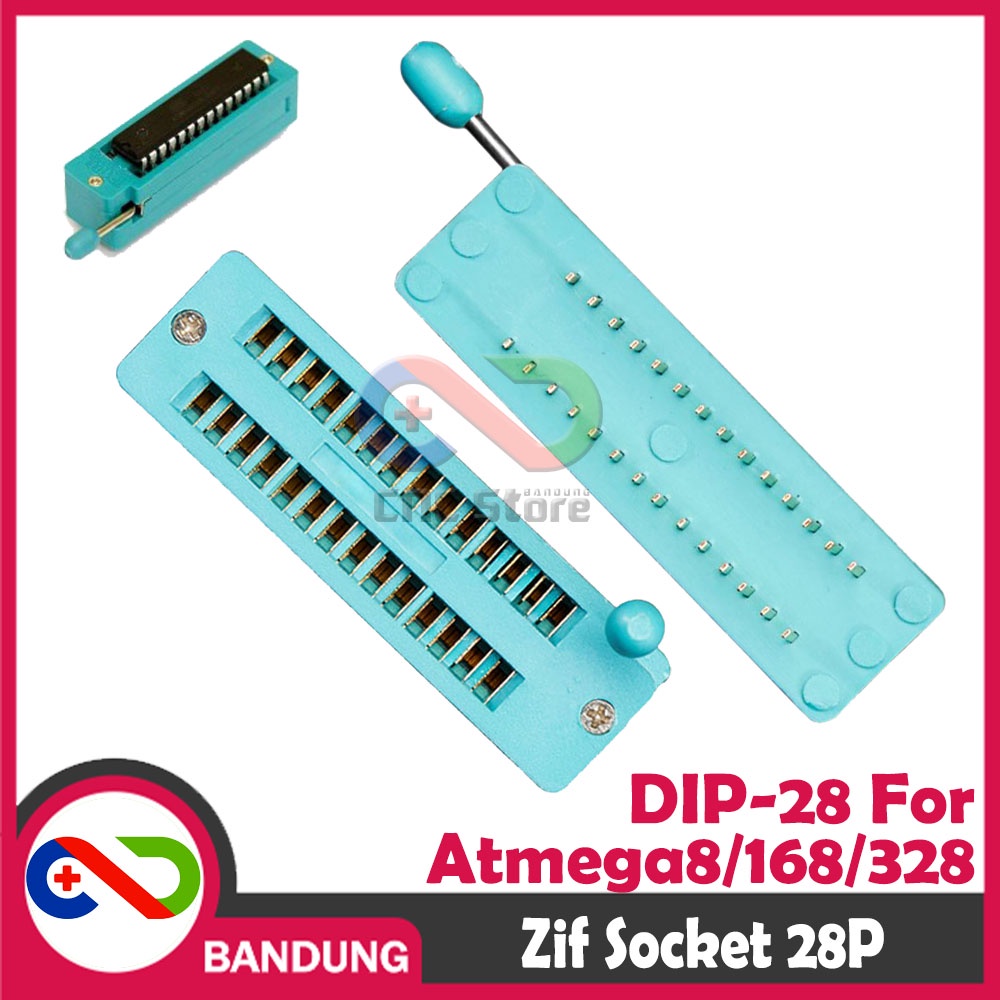 ZIF SOCKET DIP-28 DIP 28P 28 PIN IC UNIVERSAL FOR ATMEGA