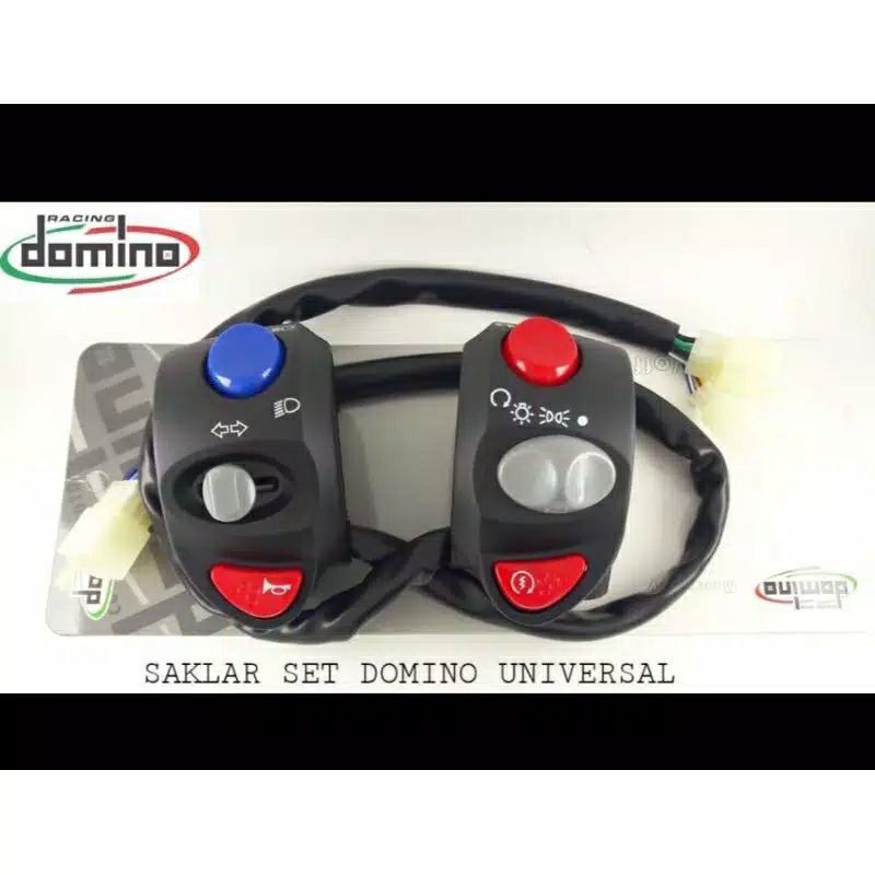 SAKLAR DOMINO SET KIRI KANAN UNIVERSAL BEAT MIO FINO SCOOPY VIXION RX KING SONIC