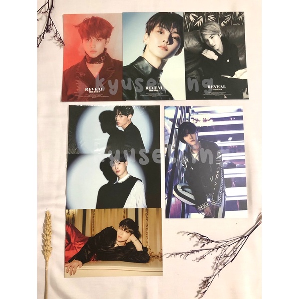 Postcard Photozine The Boyz Reveal Chase DDD Sunwoo Q Eric Sangyeon Haknyeon Chanhee Hwall