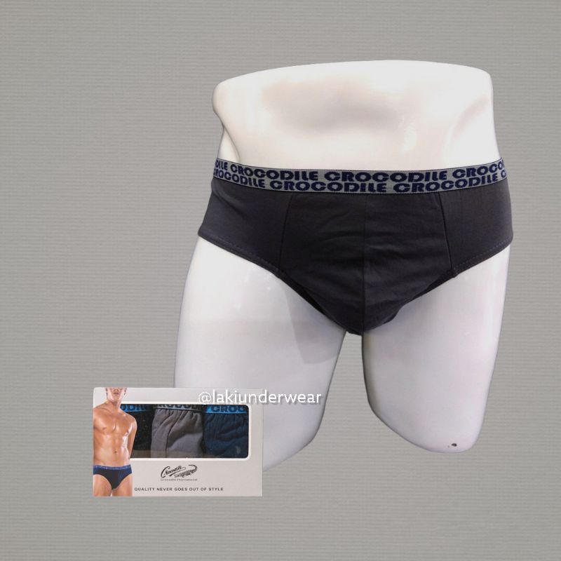 Celana Dalam Pria Crocodile CR 521-233 Isi-3-Best Seller