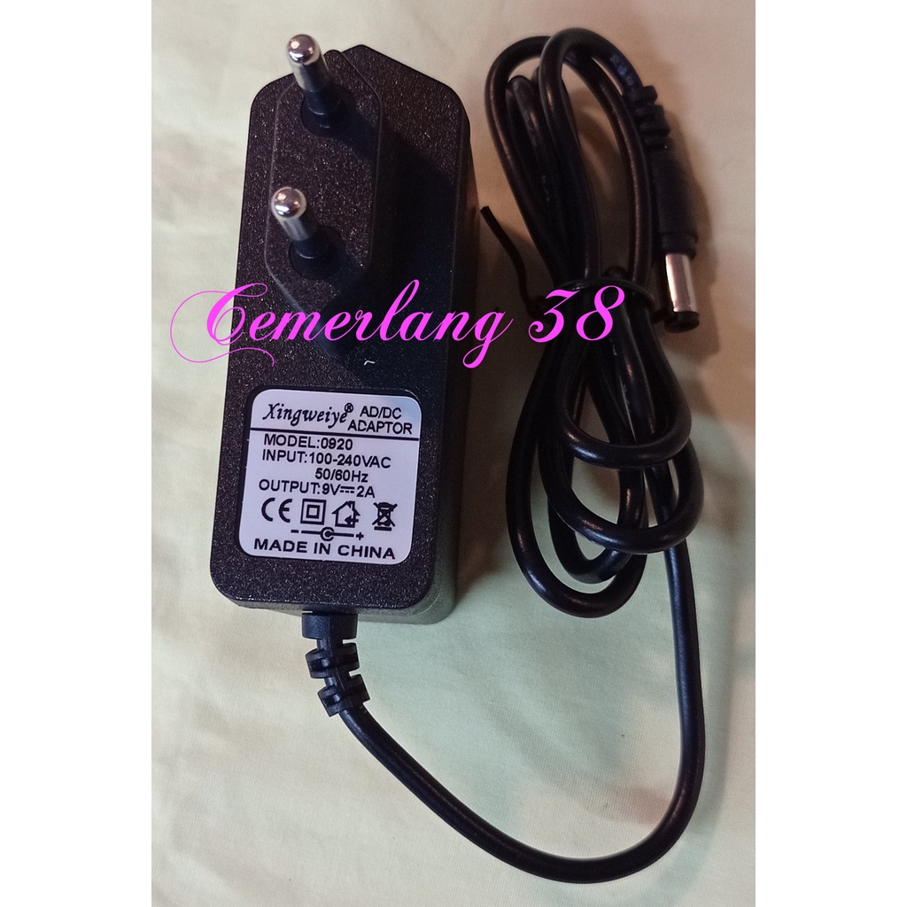 Switching Adaptor 9V 2A Body Kecil