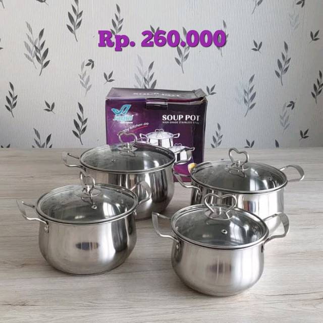 BELLY SOUP POT (1 Set)