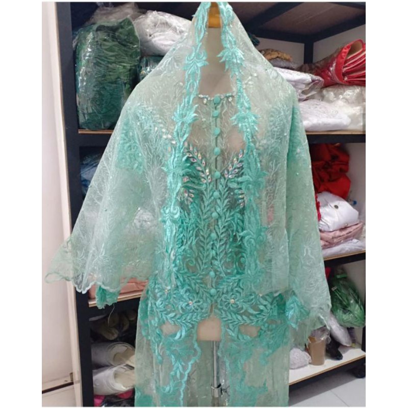 Slayer pengantin mint payet