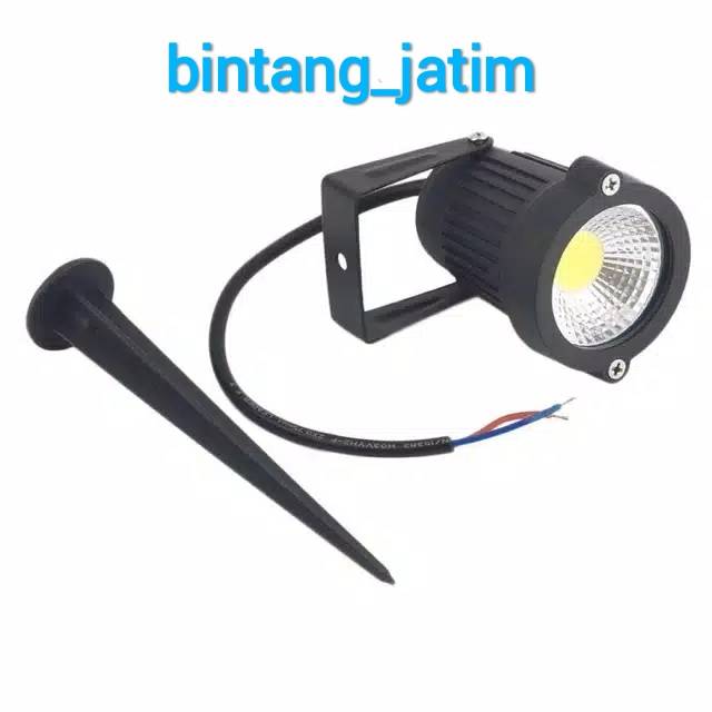 lampu taman cob 5w tancap/ sorot taman