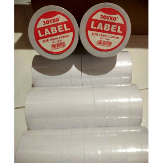 

Label Harga Joyko 2 Baris LB-P2LN Merah