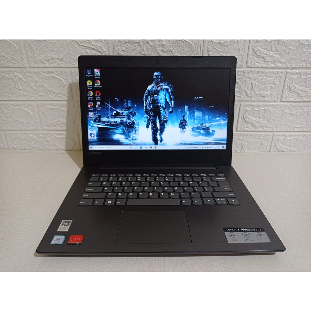 Lenovo Ideapad 330 Core i5 Gen 8 SSD 256GB VGA 2GB Radeon Laptop Second Bekas Gaming Desain Gen8