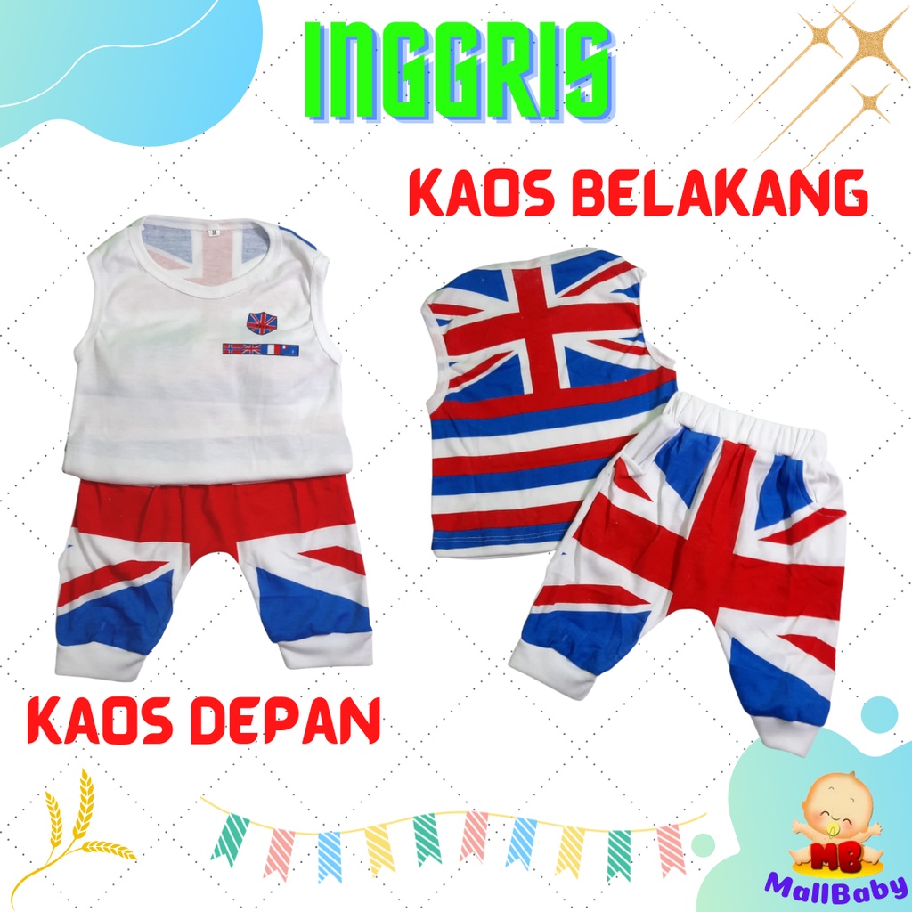 Setelan Anak Bayi Laki Laki 6 9 12 Bulan Baju Kutung Singlet Bayi 1 2 Tahun Aussie Australia