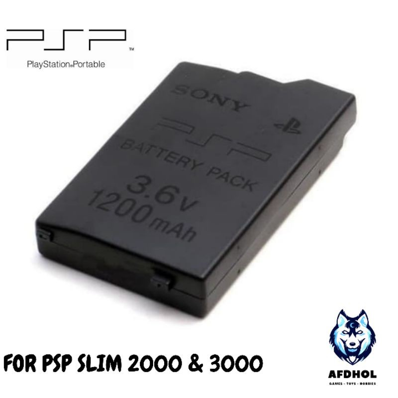 Baterai Psp Slim 2000 3000 Original Pabrik  Baterry Batre Sony Playstation Portable Sony Psp Slim