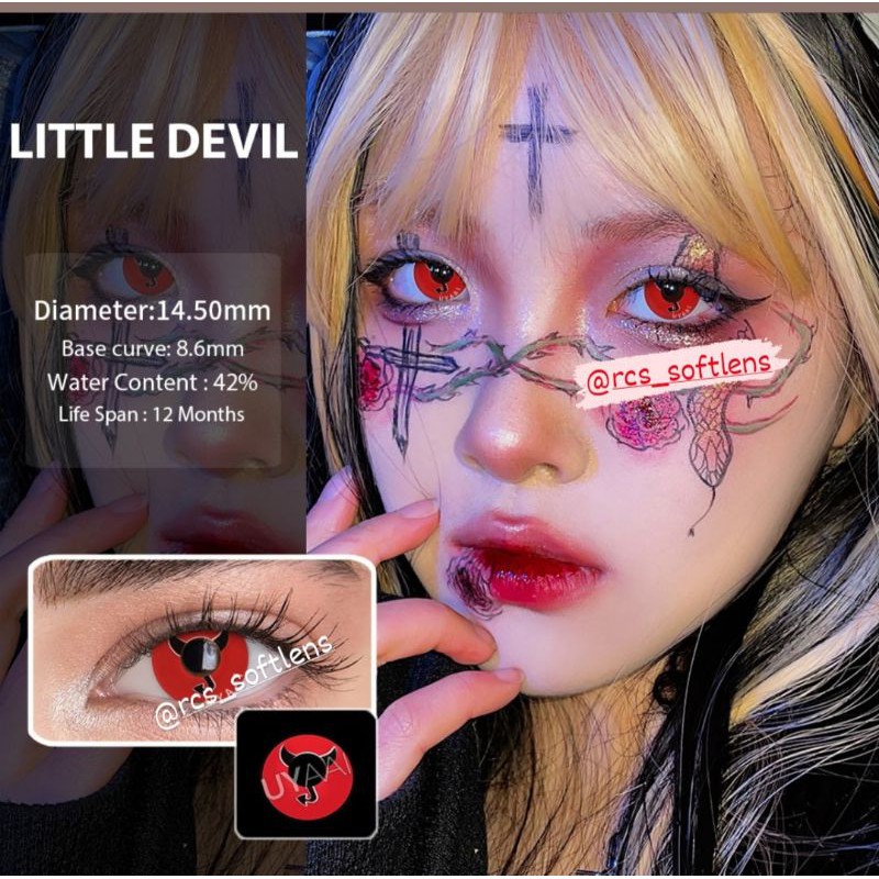 RCS ✅ - NEW~ Softlens Cosplay halloween pink series 02