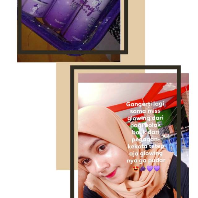 Miss glowing scincare