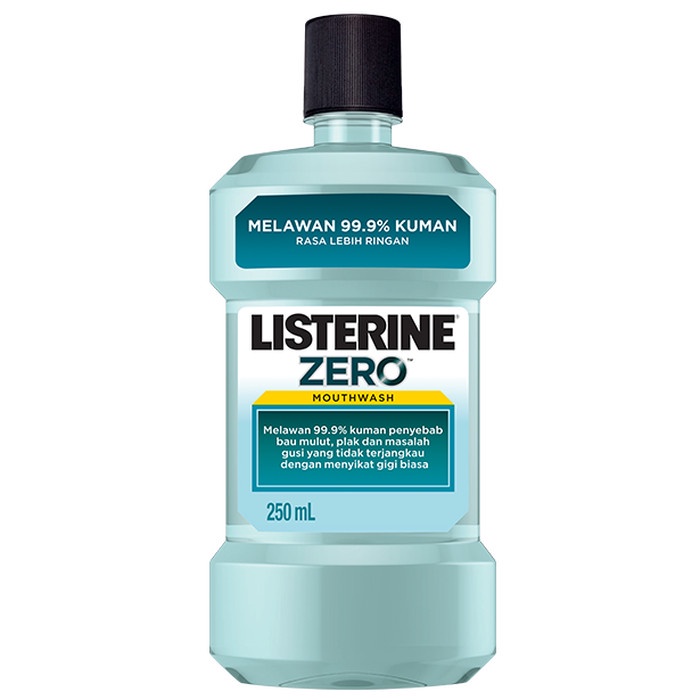 

LISTERINE ZERO MOUTHWASH 250ML