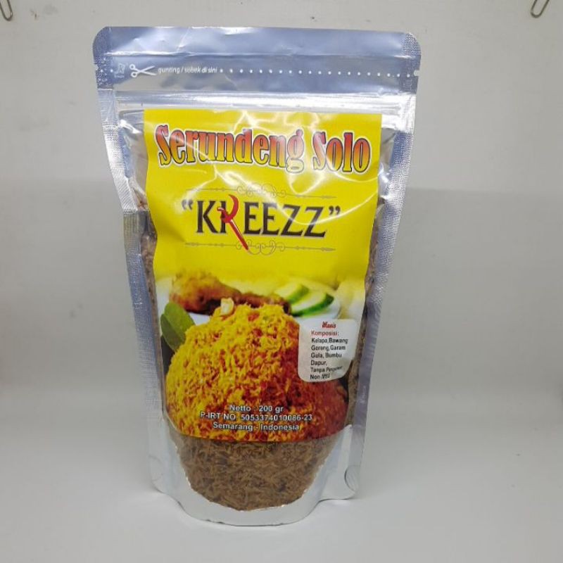 

Serundeng Solo Kreezz