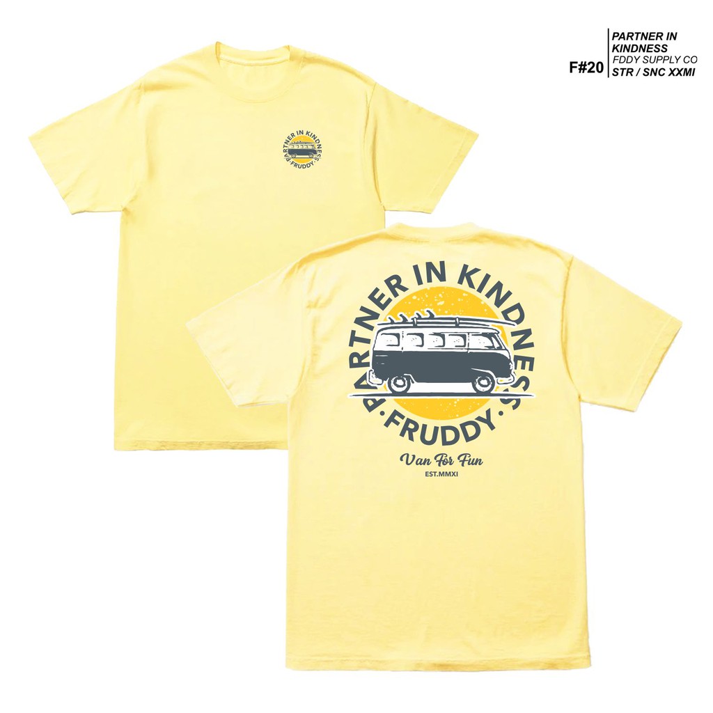 Kaos Cream - Fruddy Duddy - Fddy - Combi