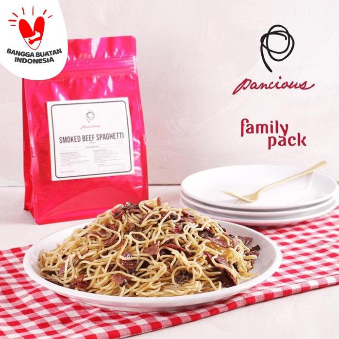 

PANCIOUS FAMILY PACK - SPAGHETTI SMOKE BEEF