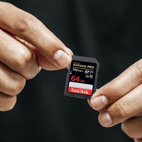 SanDisk [100% ORI DI JAMIN] Extreme Pro SDXC Card UHS-I U3 V30 Class 10 Real 170 MB/s 512GB 256GB 128GB 64GB SanDisk Original SD Card 32GB 64GB 128GB 256GB Extreme Pro SDHC SDHXC Memory Card C10 U3 V30 UHS-1 Flash Card For Camera Memori Card Kamera