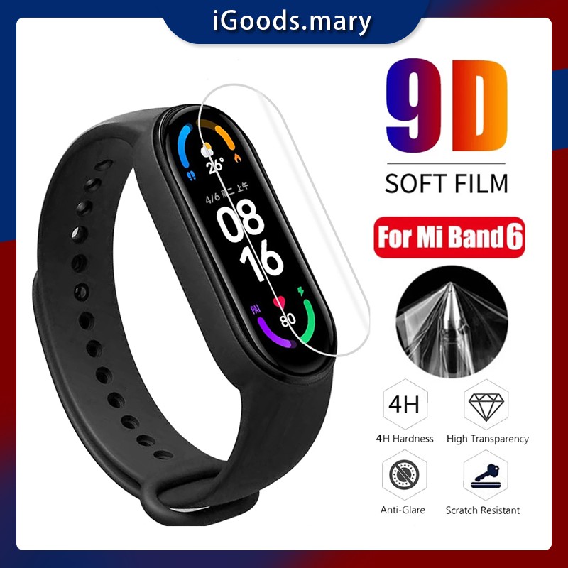 Xiaomi MiBand Screen Protector Film Anti Gores Mi Band 3 4 5 6 7 8 Gelang Pintar Aksesoris Miband Ultra