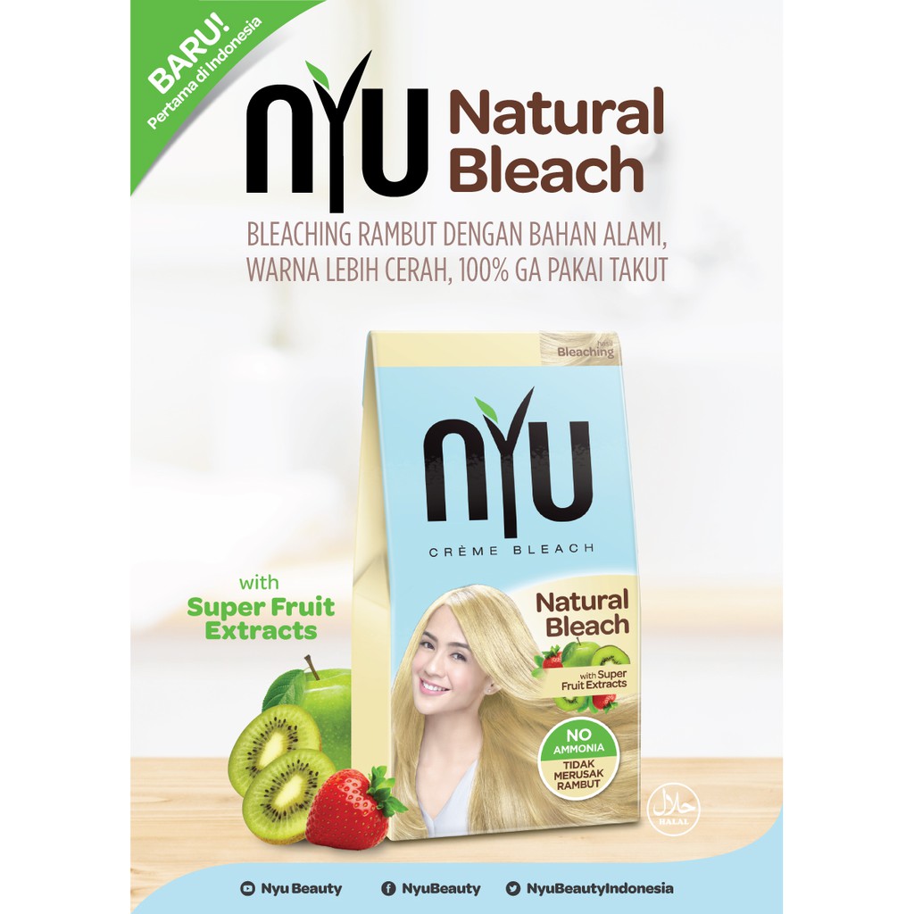 NYU Crème Hair Colour Natural Bleach