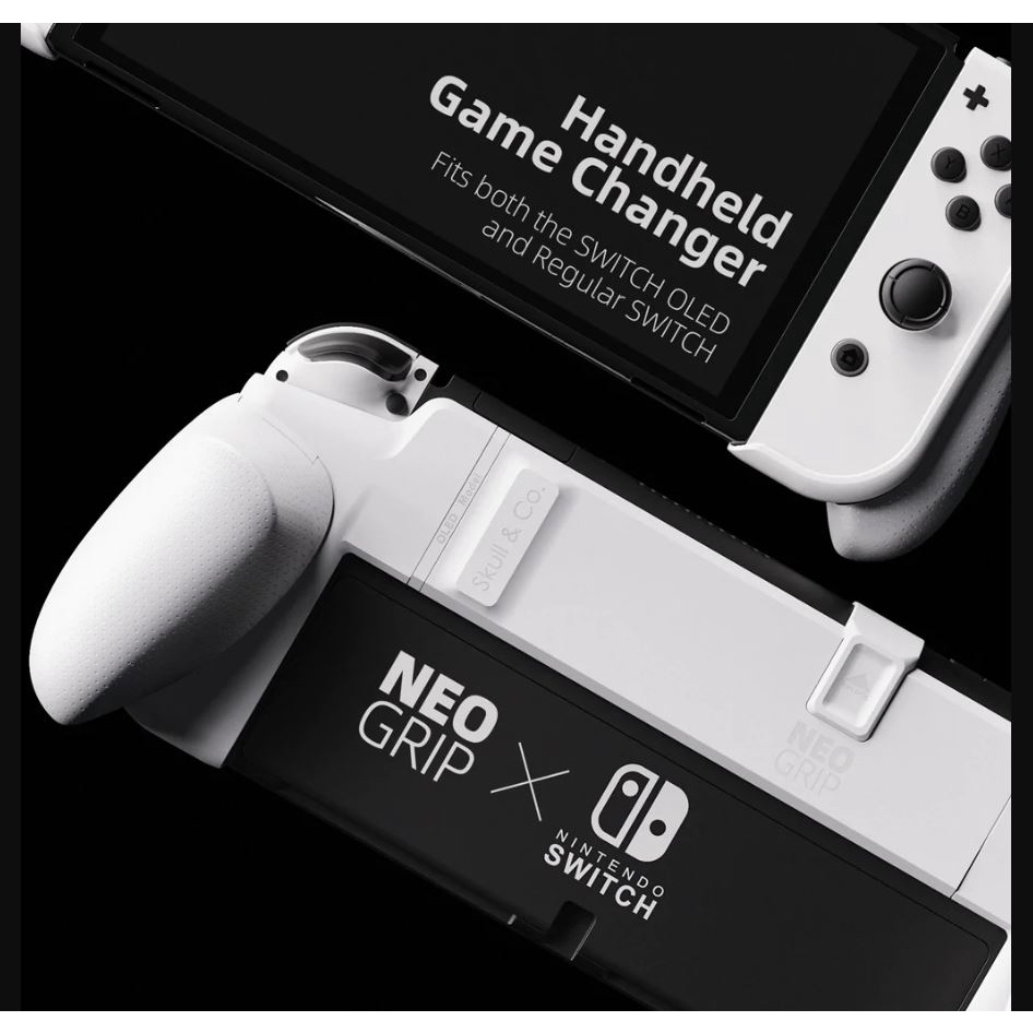 Skull &amp; Co Hand Grip NeoGrip Nintendo Switch OLED