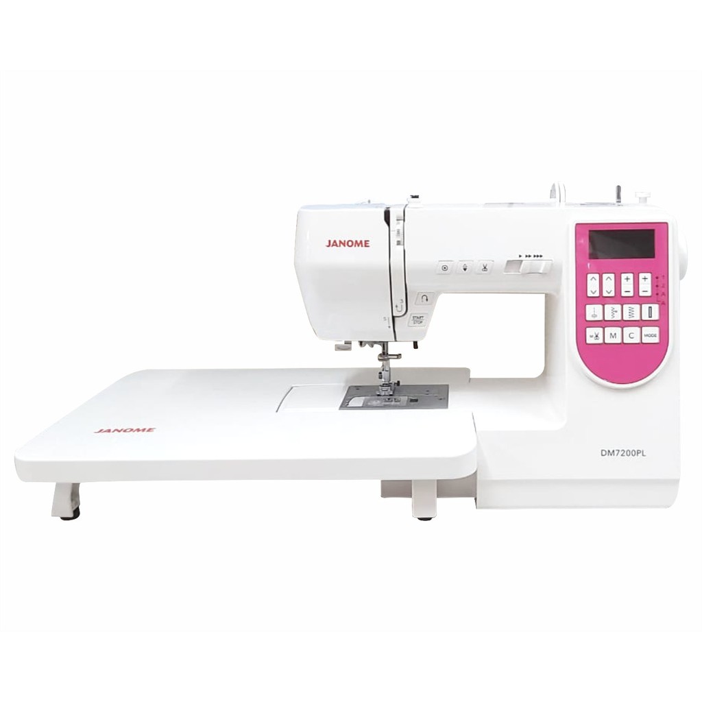 mesin jahit portable merk Janome type DM7200PL - pink