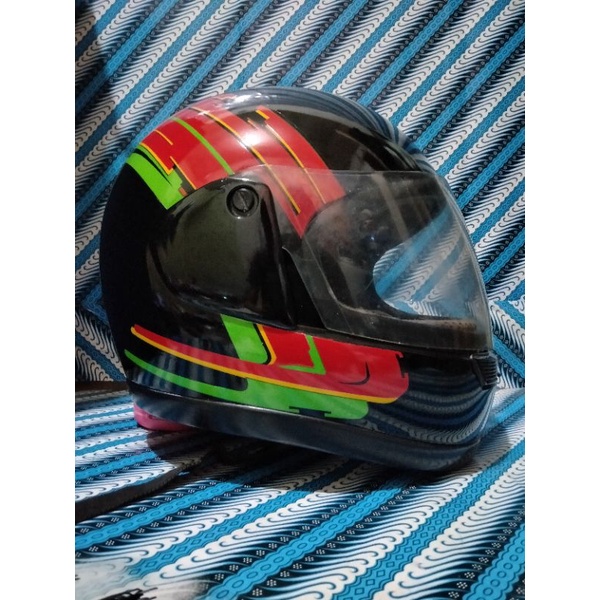 helm kawasaki jadul copy arai giga