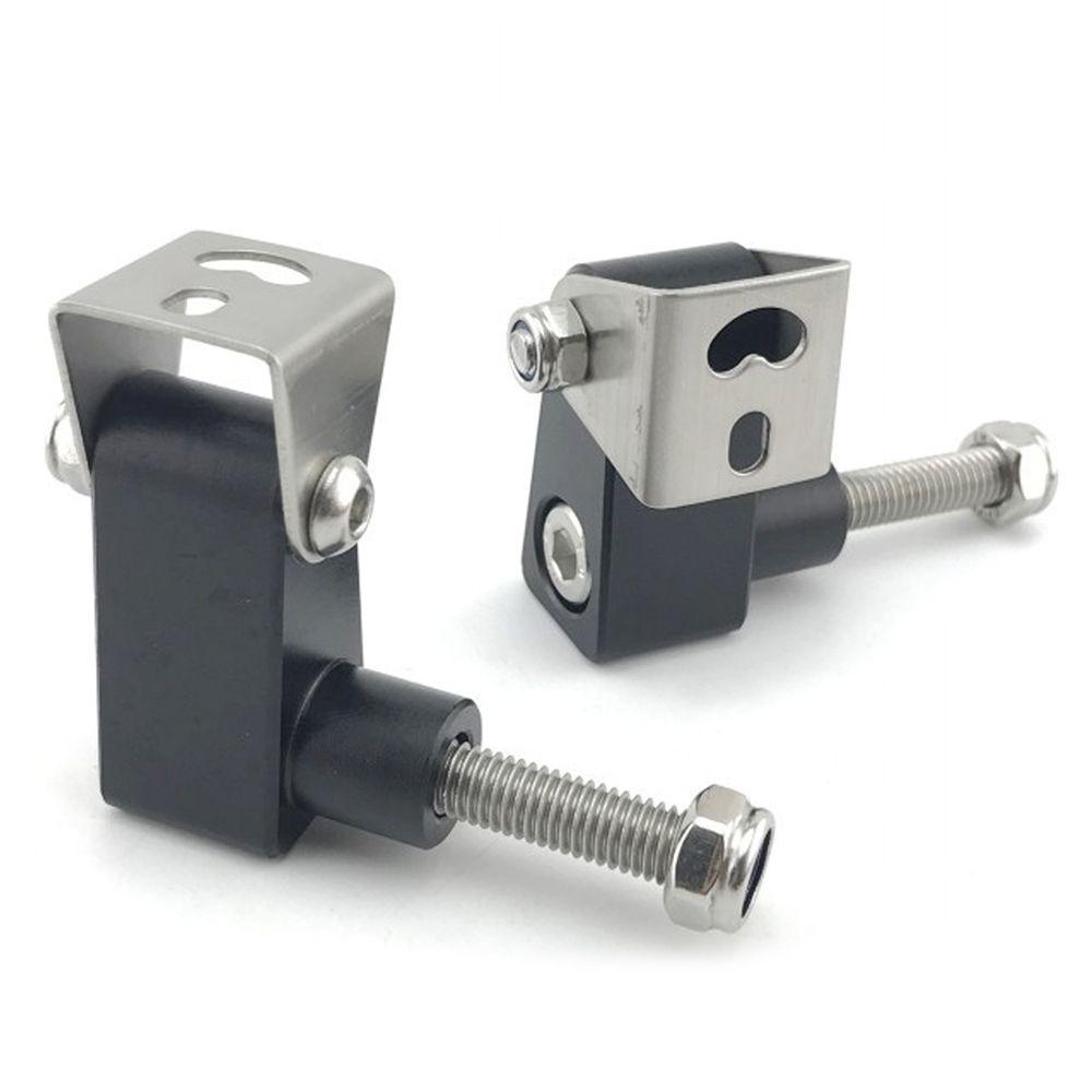 Preva 2Pcs Headlight Clamp Alat Motor Lampu Kabut Mount Expand stents Tube Clamp