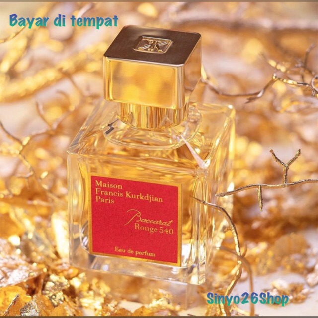 PROMO - PARFUM WANITA PREMIUM - BCRT ROUGE 540 BOTOL ORI 70 ML