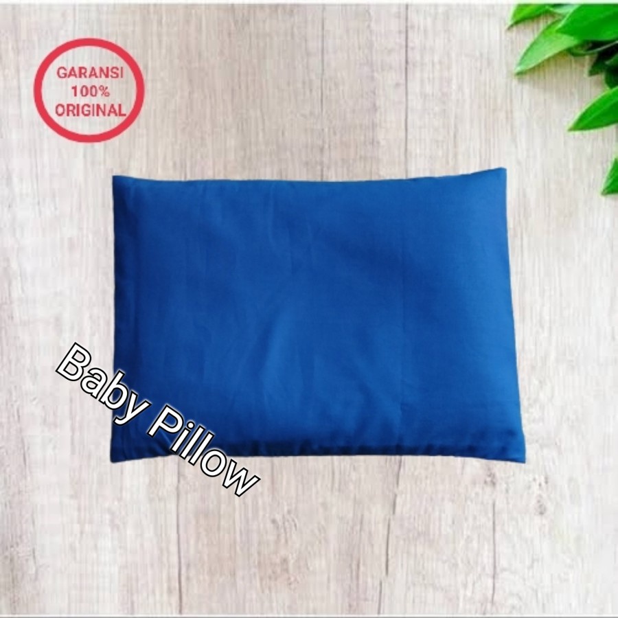 Bantal Bayi Anti Peyang Baby Pillow ( Biru )