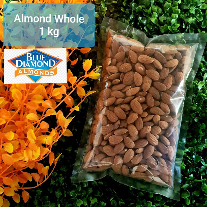 

Eksklusif Kacang Almond Whole Mentah / Raw Almond Whole - 1 kg Murah