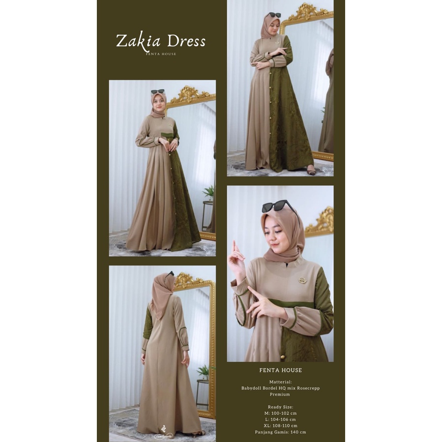 ZAKIA DRESS ORIGINAL BY FENTAHOUSE