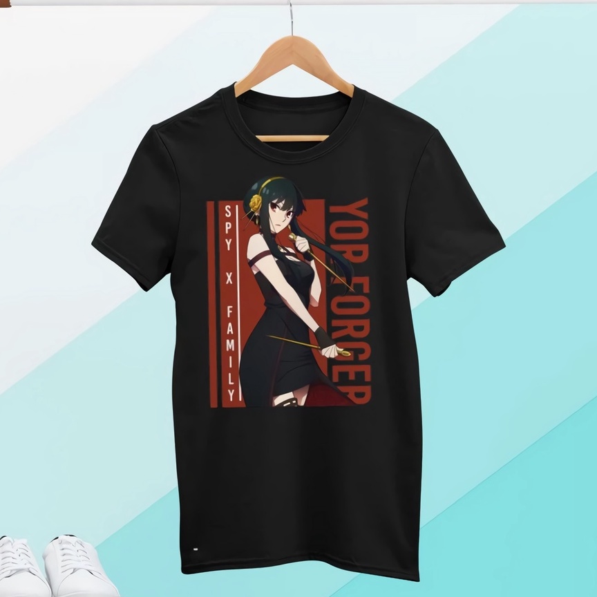 Tshirt Yor Forger Classic Anime Manga Spy x Family Premium Unisex