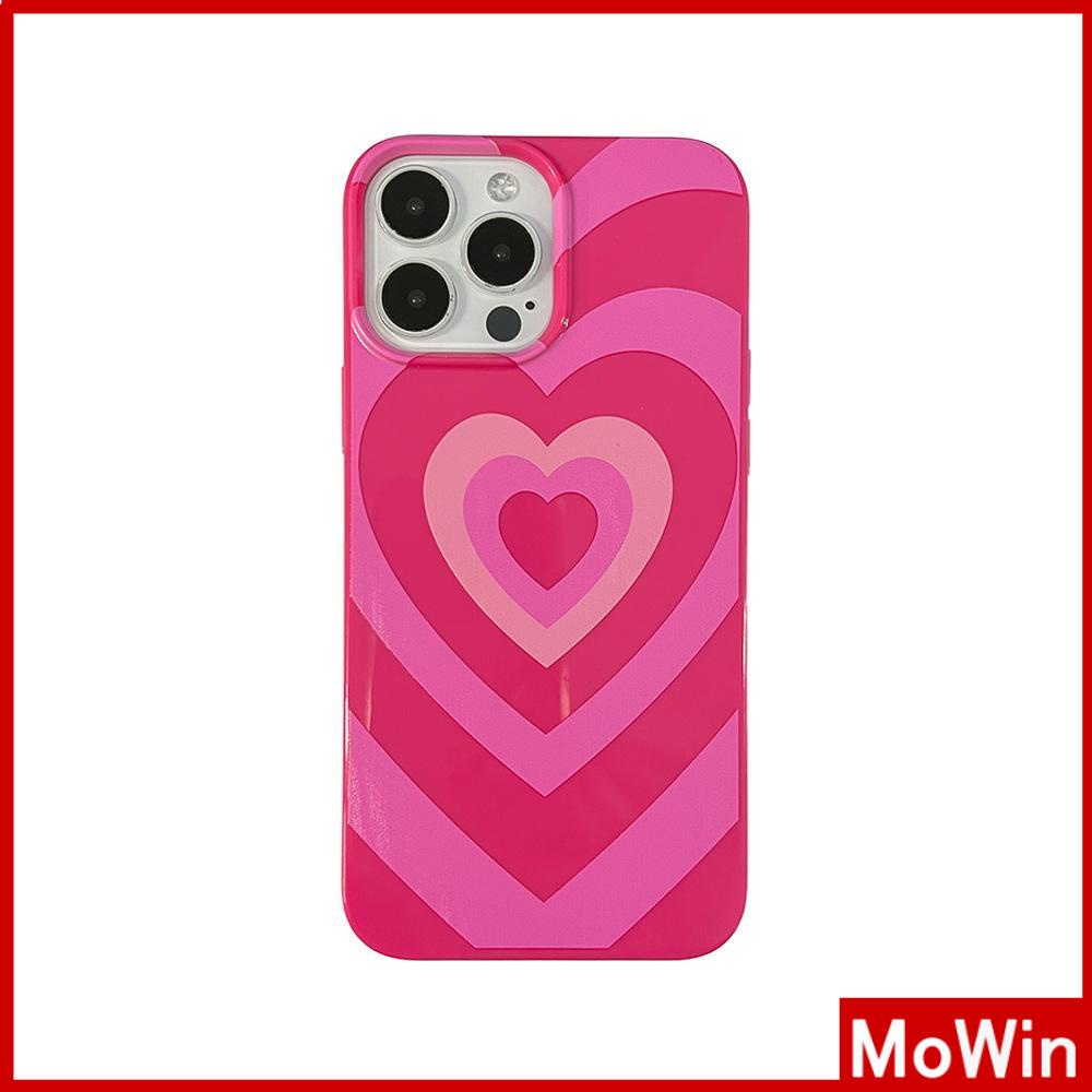 For iPhone 14 Pro Max iPhone Case TPU Silicone Soft Case Rose Pink Glossy Candy Case Shockproof Protection Camera Compatible For iPhone 13 Pro Max 12 Pro Max 11 7plus xr xs max