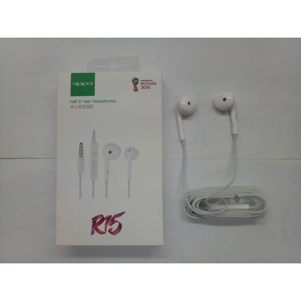 Handsfree Original 100% Oppo R15