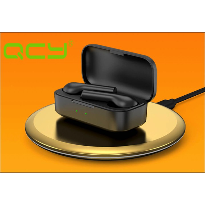 QCY T5 Pro Bluetooth 5.0 TWS Gaming Earphone Wireless Charging