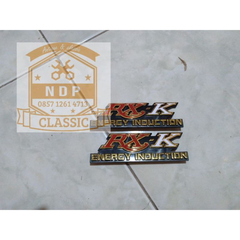 Emblem box aki rx king emblem rx king