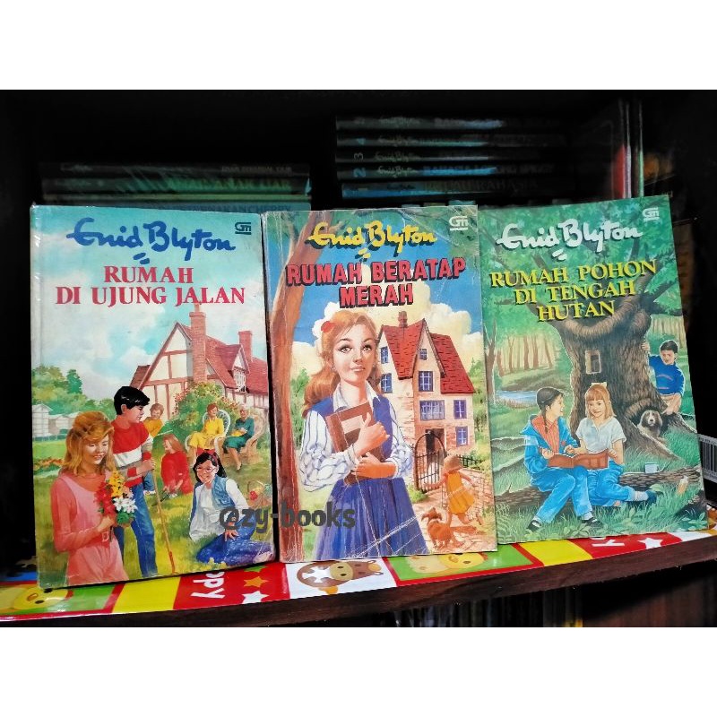 PAKET ENID BLYTON RUMAH DI UJUNG JALAN / RUMAH BERATAP MERAH / RUMAH POHON DITENGAH HUTAN